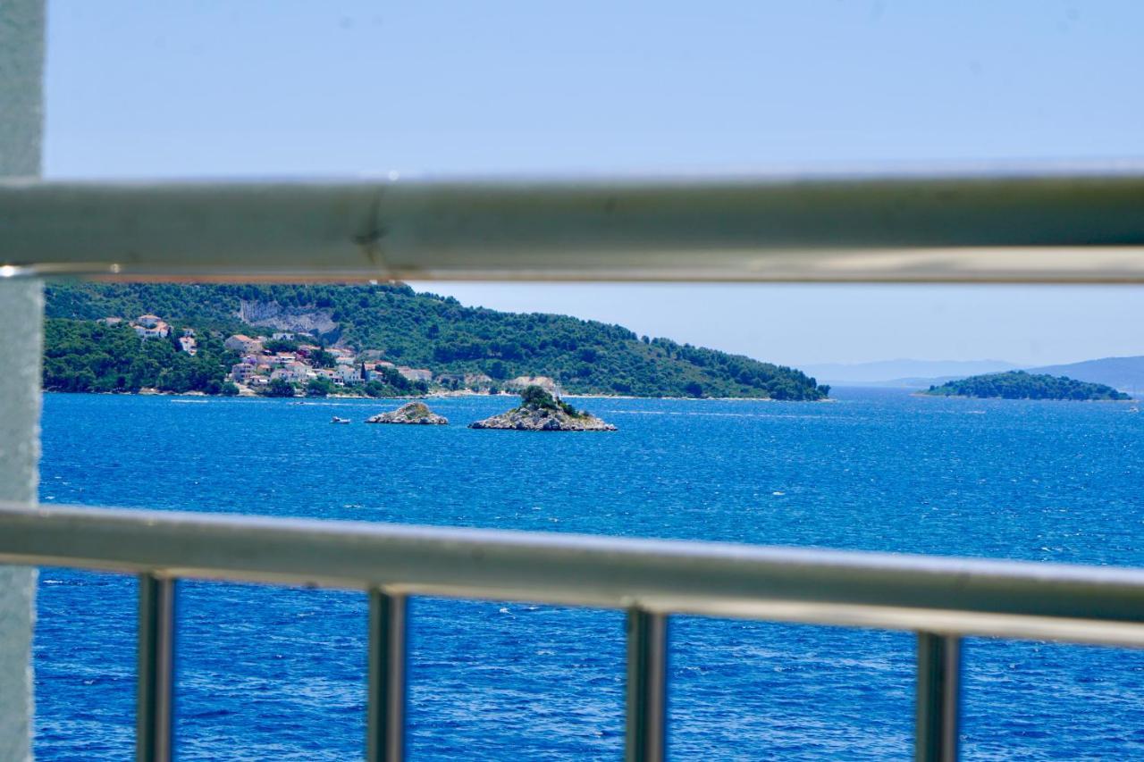 Trogir-Luxury Villa Sapphirus Seget Vranjica Exteriör bild