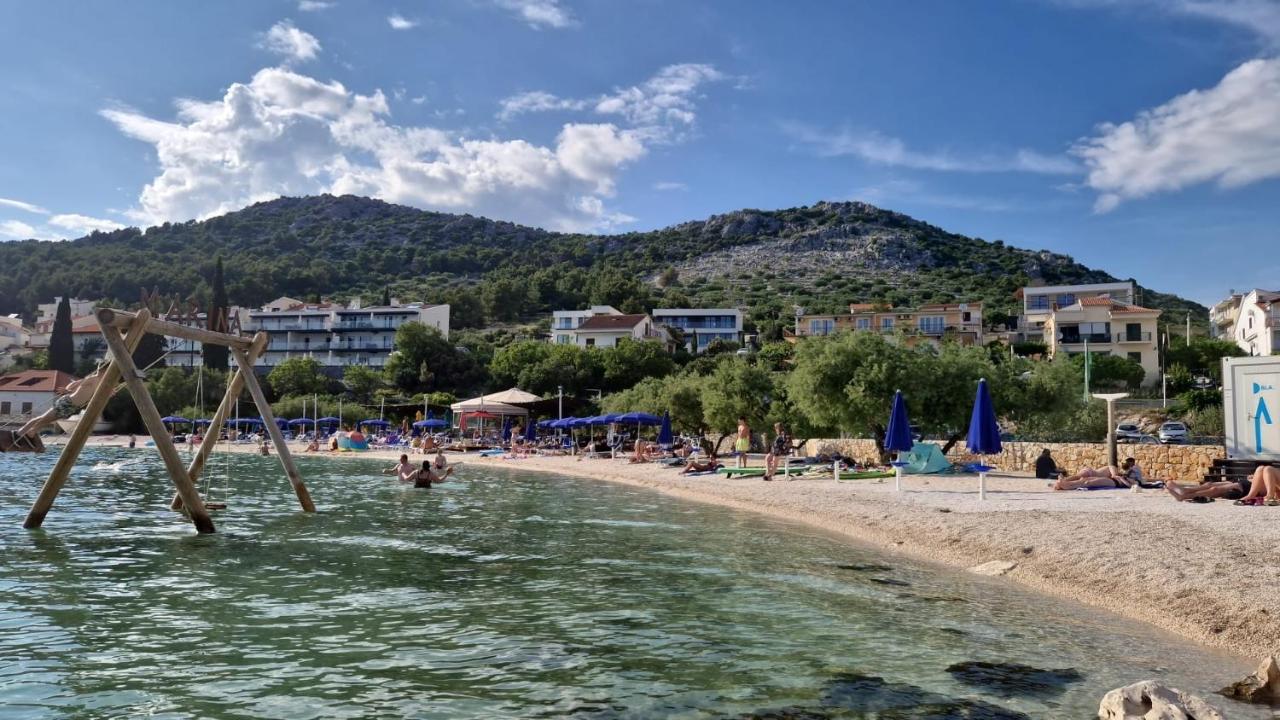 Trogir-Luxury Villa Sapphirus Seget Vranjica Exteriör bild
